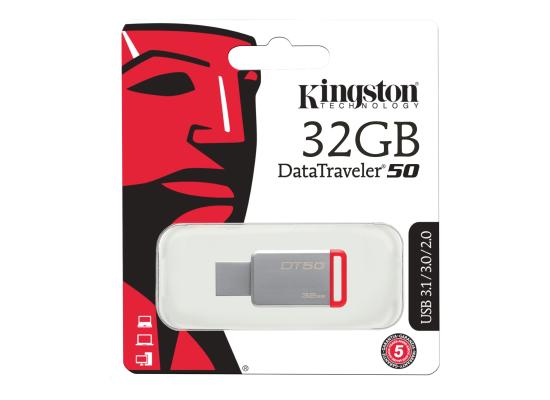 Kingston Datatraveler DT50 32GB USB 3.0 Flash Drive